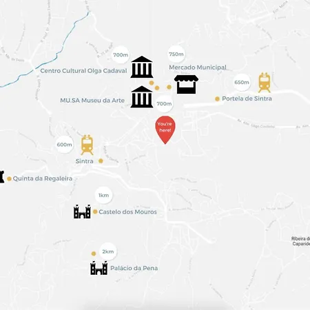 Casa Alegre, Overlooking Daire Sintra